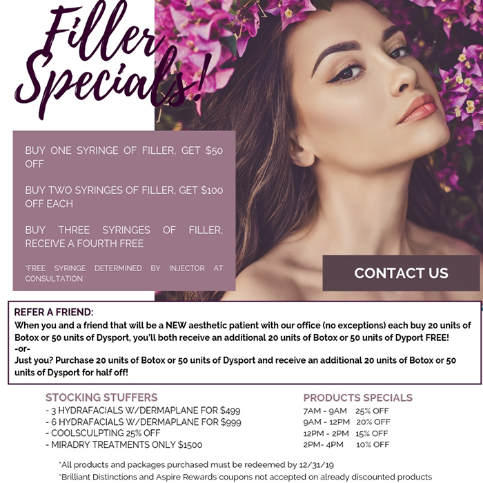 Fillers Specials
